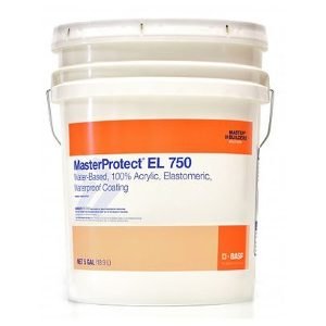 MasterProtect EL 750: Recubrimiento impermeabilizante elastomérico base agua 100% acrílico