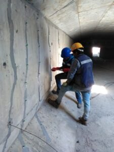 Inyeccion grietas trabe cajon puente